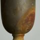 Wabi-Sabi patinated metal Art Deco vase