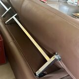 Roche Bobois Envergure chocolate sofa