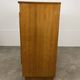 50s sliding door sideboard, wood, vintage