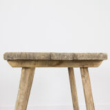 Antique pine butchers table