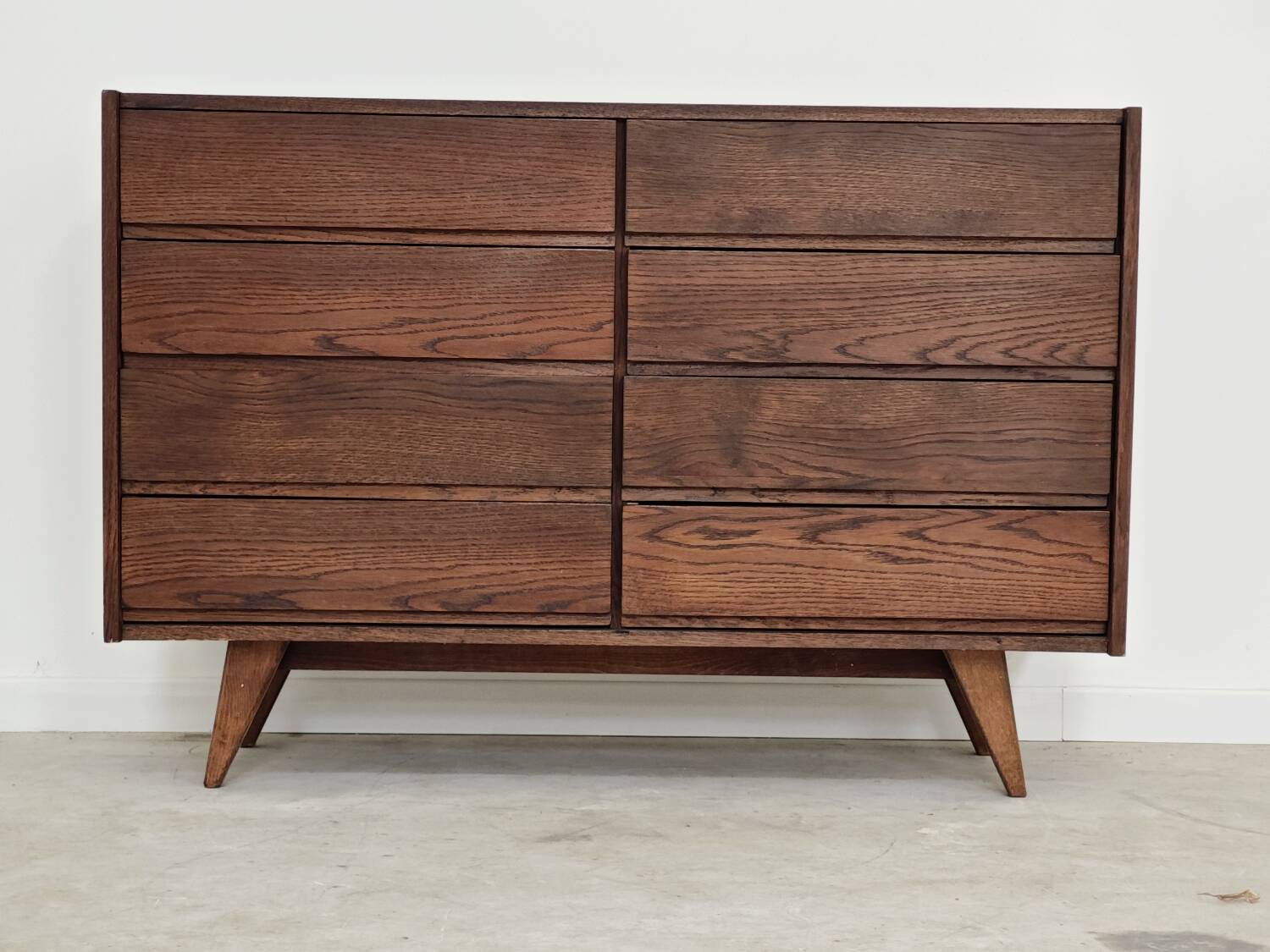 Commode / Buffet U 453 Dark Oak Jiri Jiroutek for Interior Prague 60s