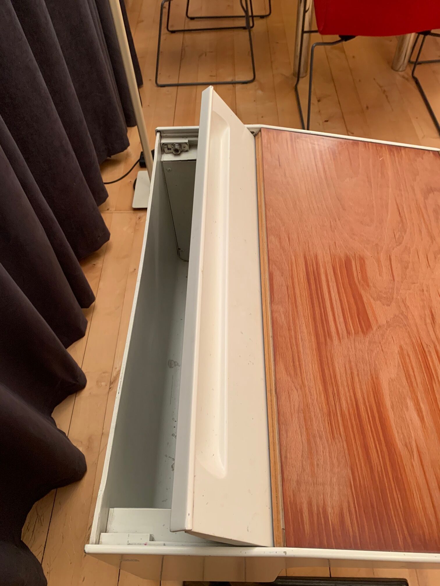 Flötotto desk, designed by Luigi Colani, Germany, 1969