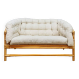 Vintage rattan bamboo lounge sofa ‘Boho-style’