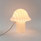 Striped Mushroom Table Lamp from Peill & Putzler, Germany, 1970s