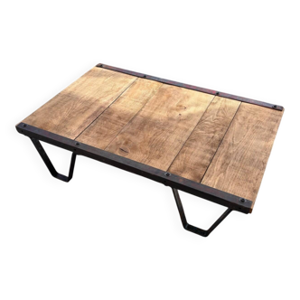 Table basse type palette SNCF