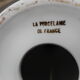 Vintage porcelain foot lamp