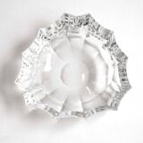 Cut triangle crystal ashtray