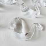 Set of 8 swan knife holders