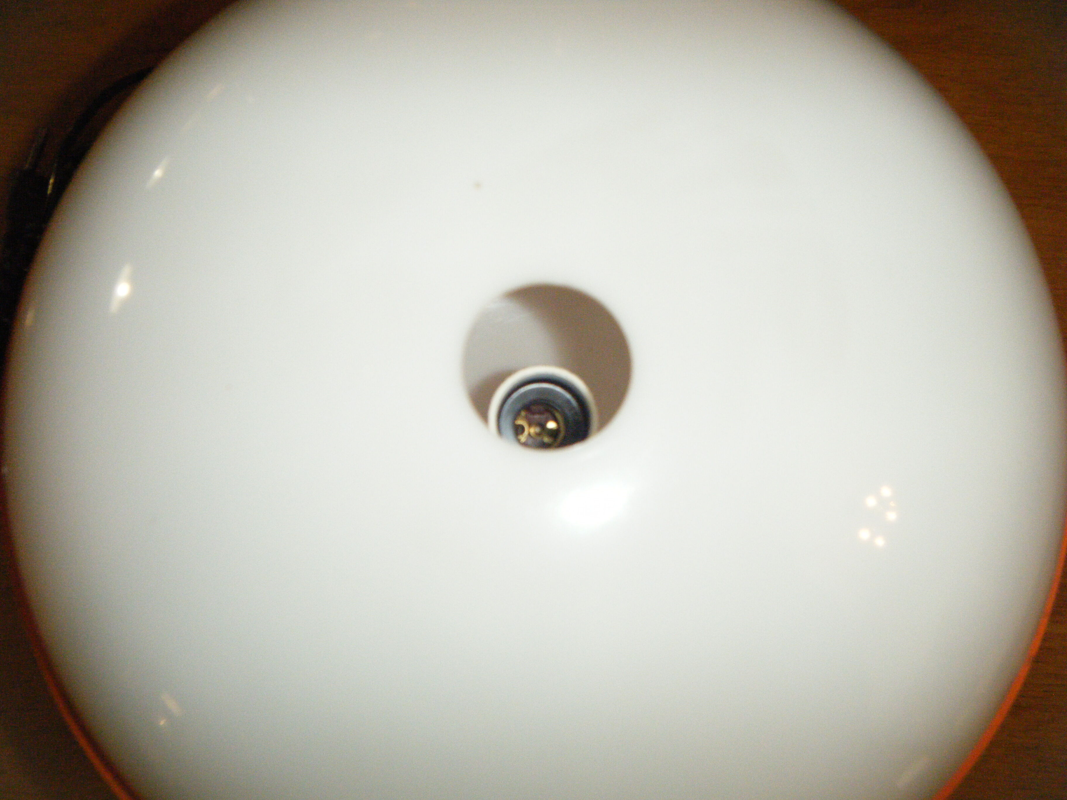 Orange KD27 colombo lamp