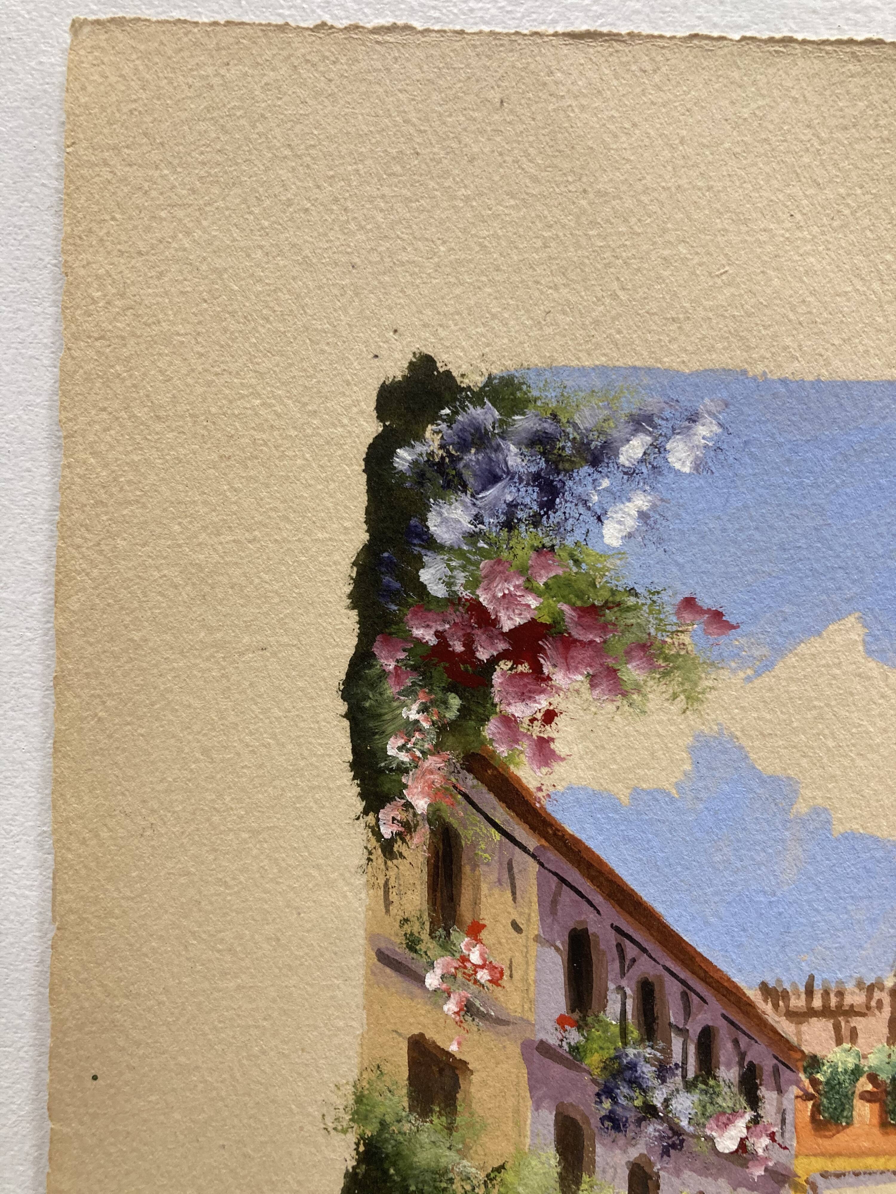 Watercolor landscape