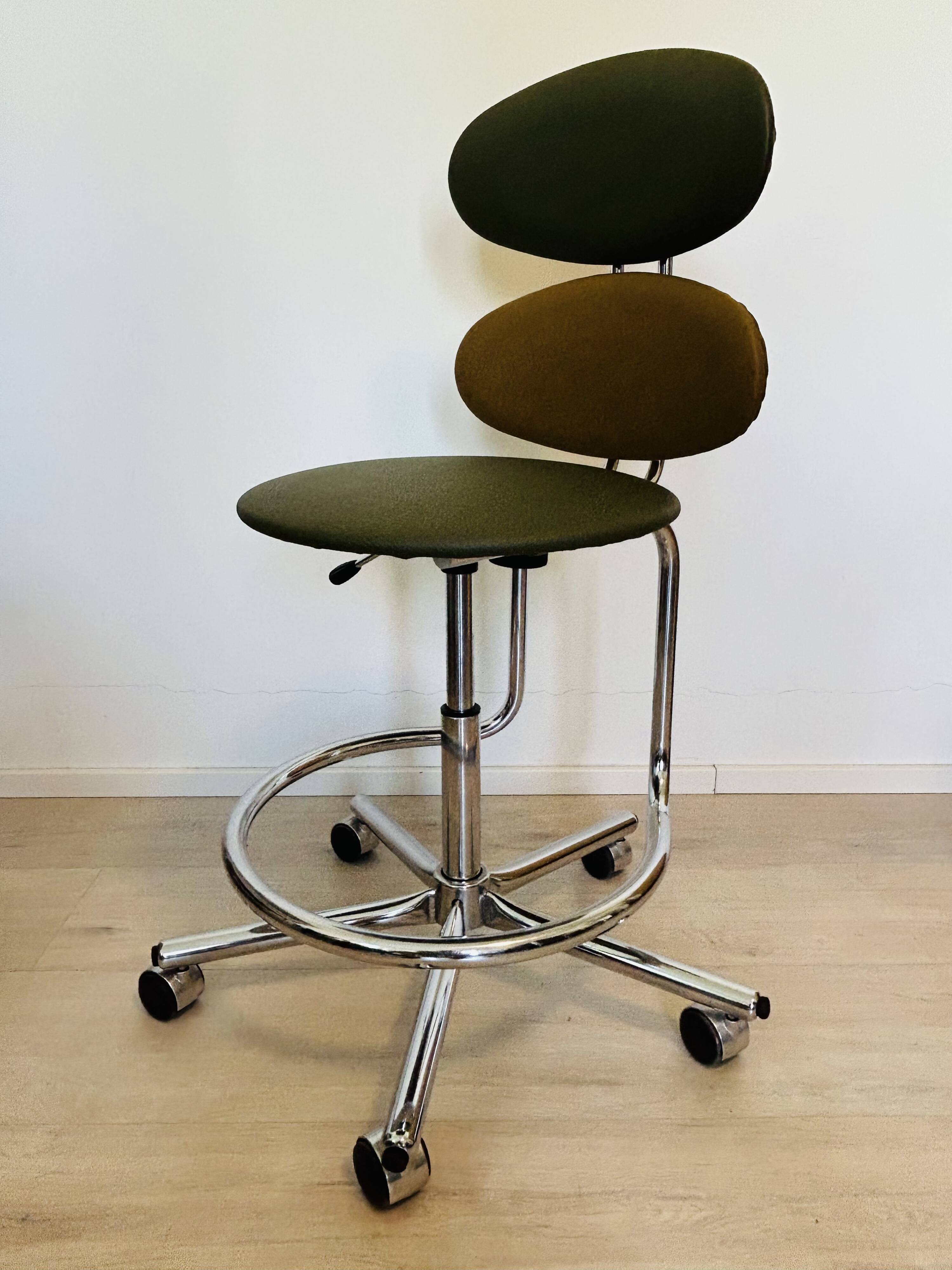 Vintage Desk Chair by Kovona model Marshmallow, 1970’s