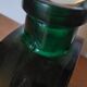 Carafe verte avec bouchon transparent