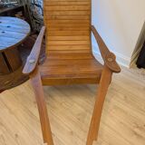 Teak planter chair