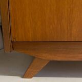 Vintage wardrobe with compass feet