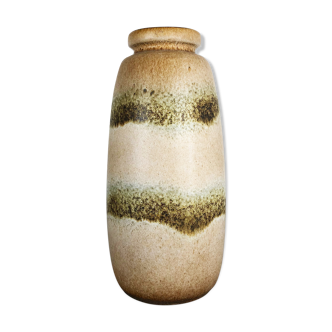 Large Pottery Fat Lava Multi-Color 284-47 Floor Vase Made by Scheurich, 1970s