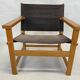 Vintage Safari Chair 1980s Hyllinge Møbler Denmark