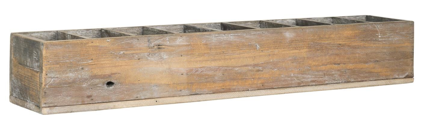 Recycled wood storage locker