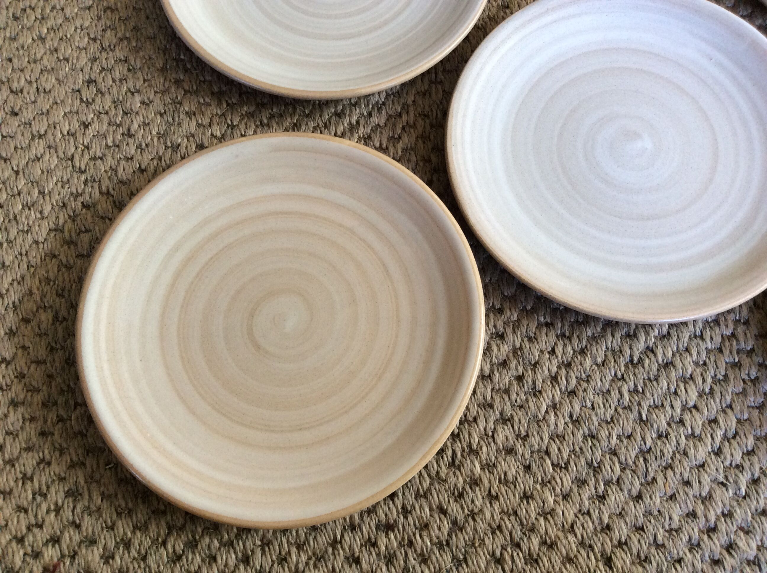 Series of 5 dessert plates