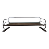 Three-seater tubular canapé Bauhaus by Slezák, Czechoslovakia, 1930s