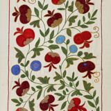 Vintage Turkish rug hand-knotted 50x95cm