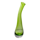 Green sommerso vase XL by seguso, Italy, 1970