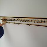 Pretty wall coat rack from the 60s