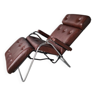 Fauteuil relax chaise longue relaxante LAMA Vintage en très bon état