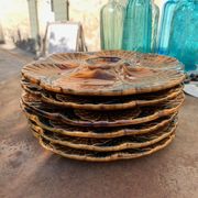 Assiette coquillages Sarreguemines