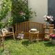 Rattan headboard