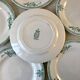 6 Terre de Fer Saint-Amand dessert plates late nineteenth