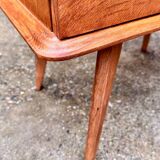 Two renovated vintage bedside tables