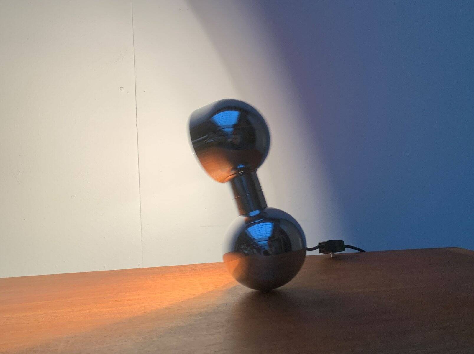 Lampe de table allemande de l'époque Space Age du milieu du siècle de Cosack