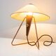 Lampe de table trépied tchèque des années 50 par Helena Frantová.