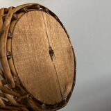 XL wicker planter from basket makers 1960