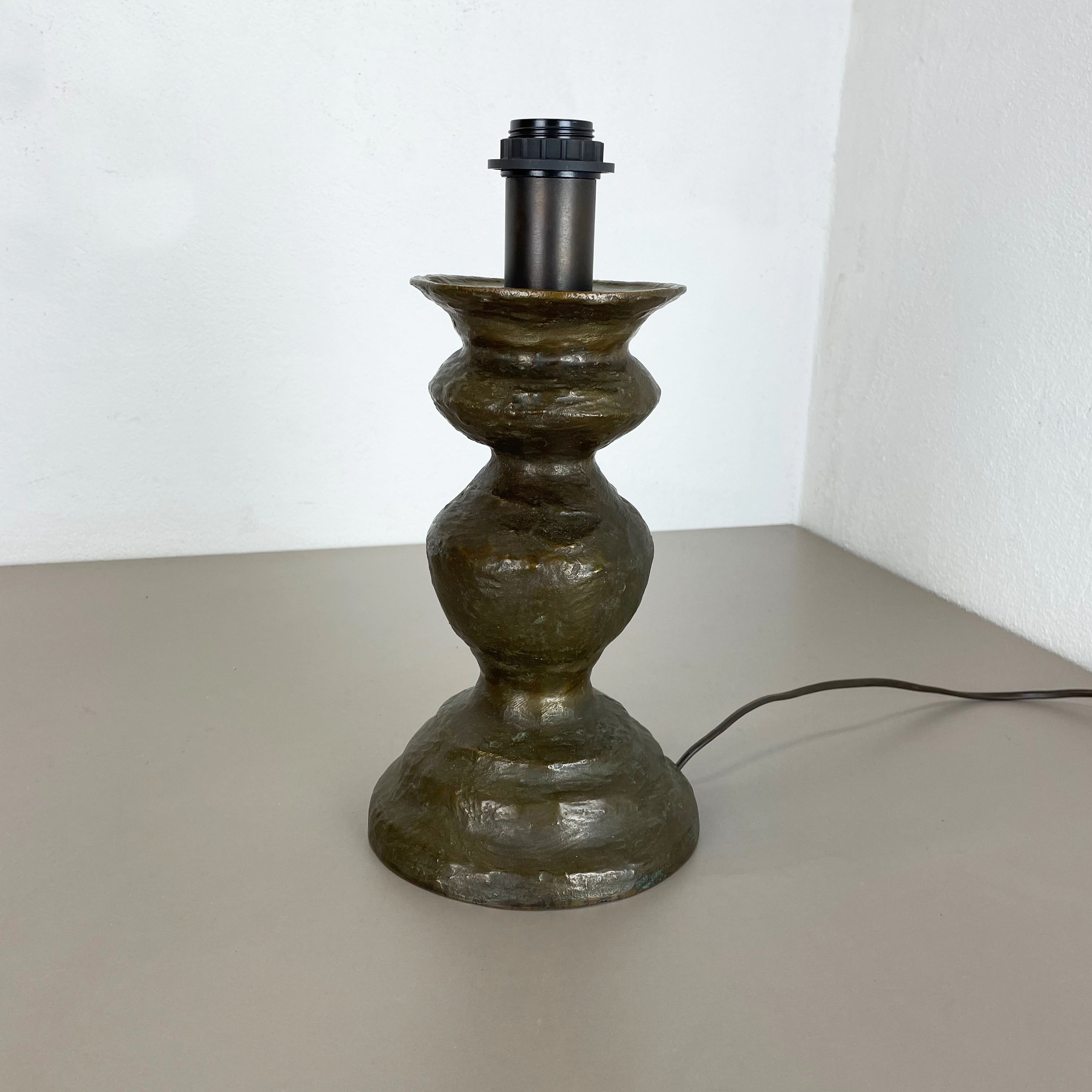 Original Auböck Style Hollywood Regency Bronze Table Light, Austria, 1960s