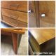 Enfilade années 60-70 pieds compas