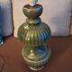 Grande lampe en céramique vintage