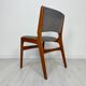 1960s vintage Danish teak dining chair by Erik Buch for Anderstrup Møbelfabrik