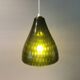 Grande lampe suspendue conçue par Carl Fagerlund pour Örrefors Suède années 1960-70.
