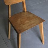 Vintage wooden chair for children from the 1960s:1970s