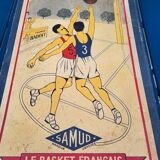 French Basket, Art Deco retro, made in France