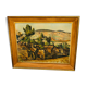 Oil on canvas: landscape