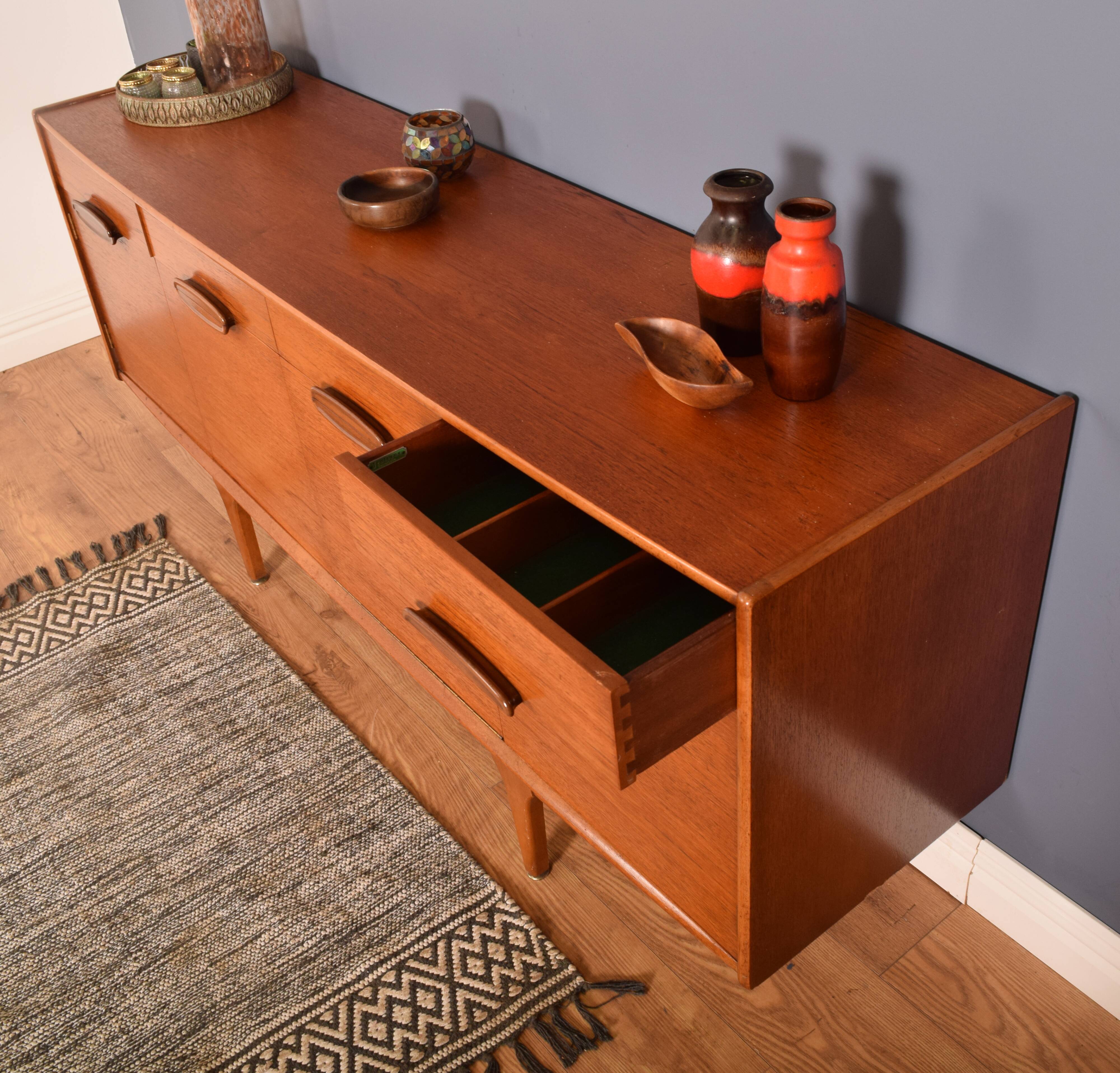 Restored Teak 1960s Jentiqiue Retro Sideboard