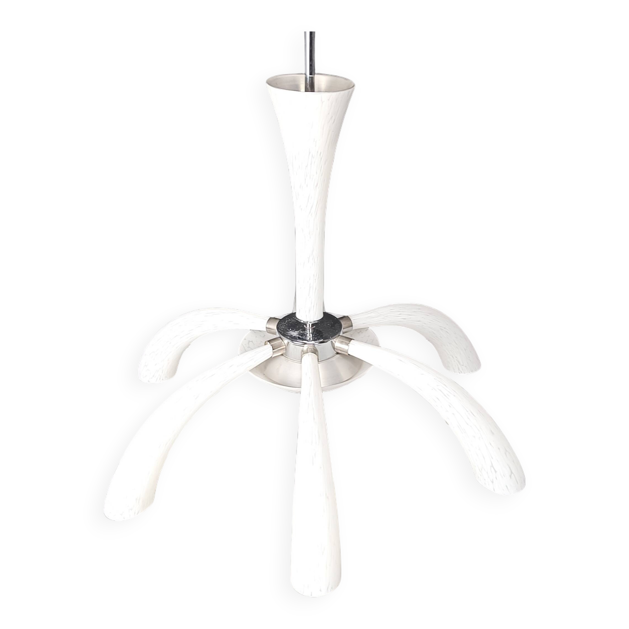 Mid century murano glass chandelier, 1970s