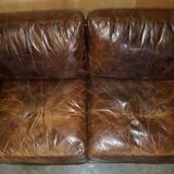 Halo Soho Heritage Leather Biker Sofa by Timothy Oulton