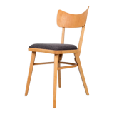 Set of 4 Dining Chairs, 1960s, Czechoslovakia, Midcentury, Reupholstered