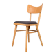 Set of 4 Dining Chairs, 1960s, Czechoslovakia, Midcentury, Reupholstered