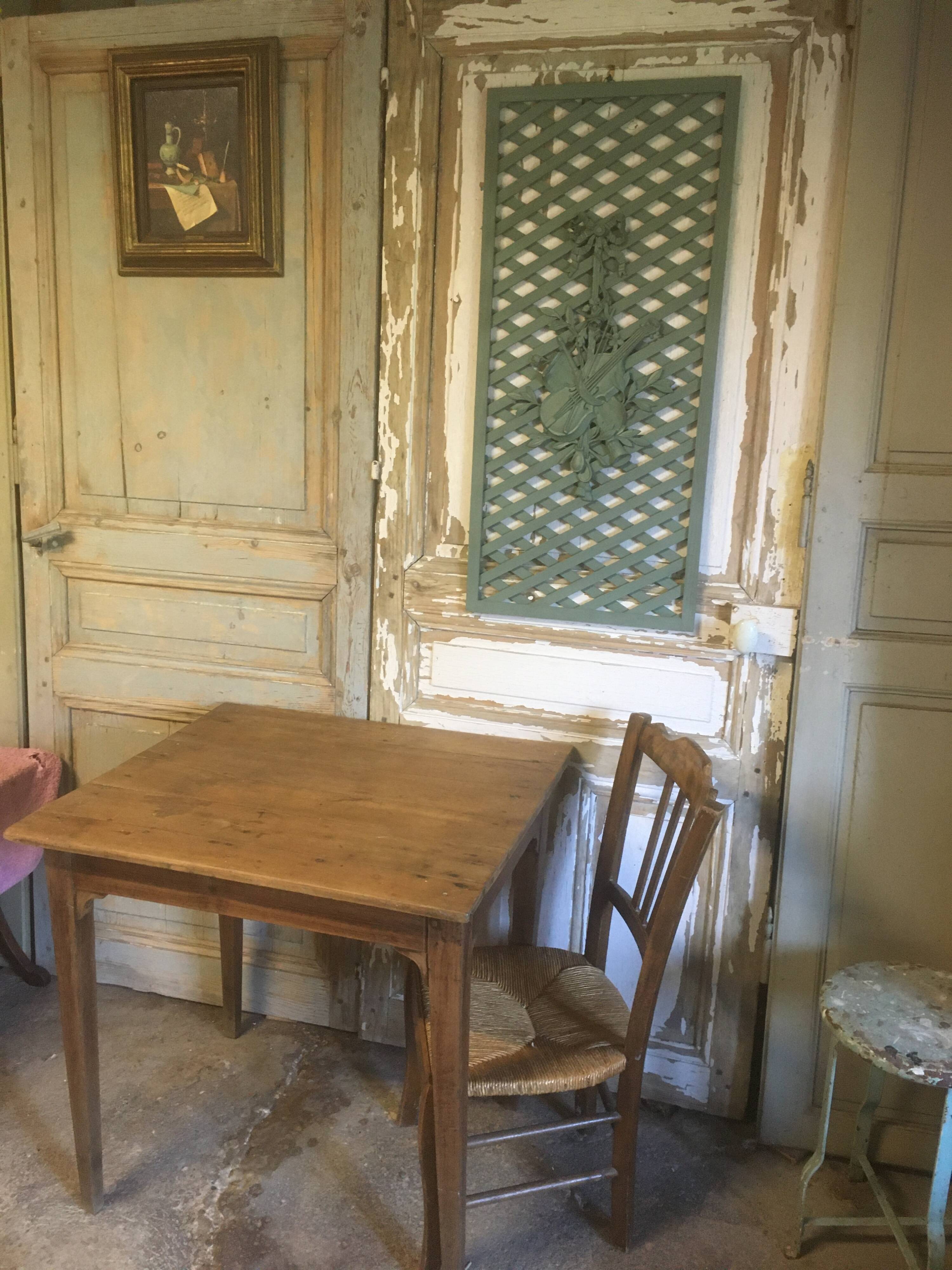 Wall panel, violin (resin) on wooden trellis