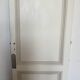 Old painted wooden interior door