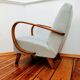 Fauteuil attribué à Jendrich Halabala pour Up Závody, ancien Tchécoslovaque